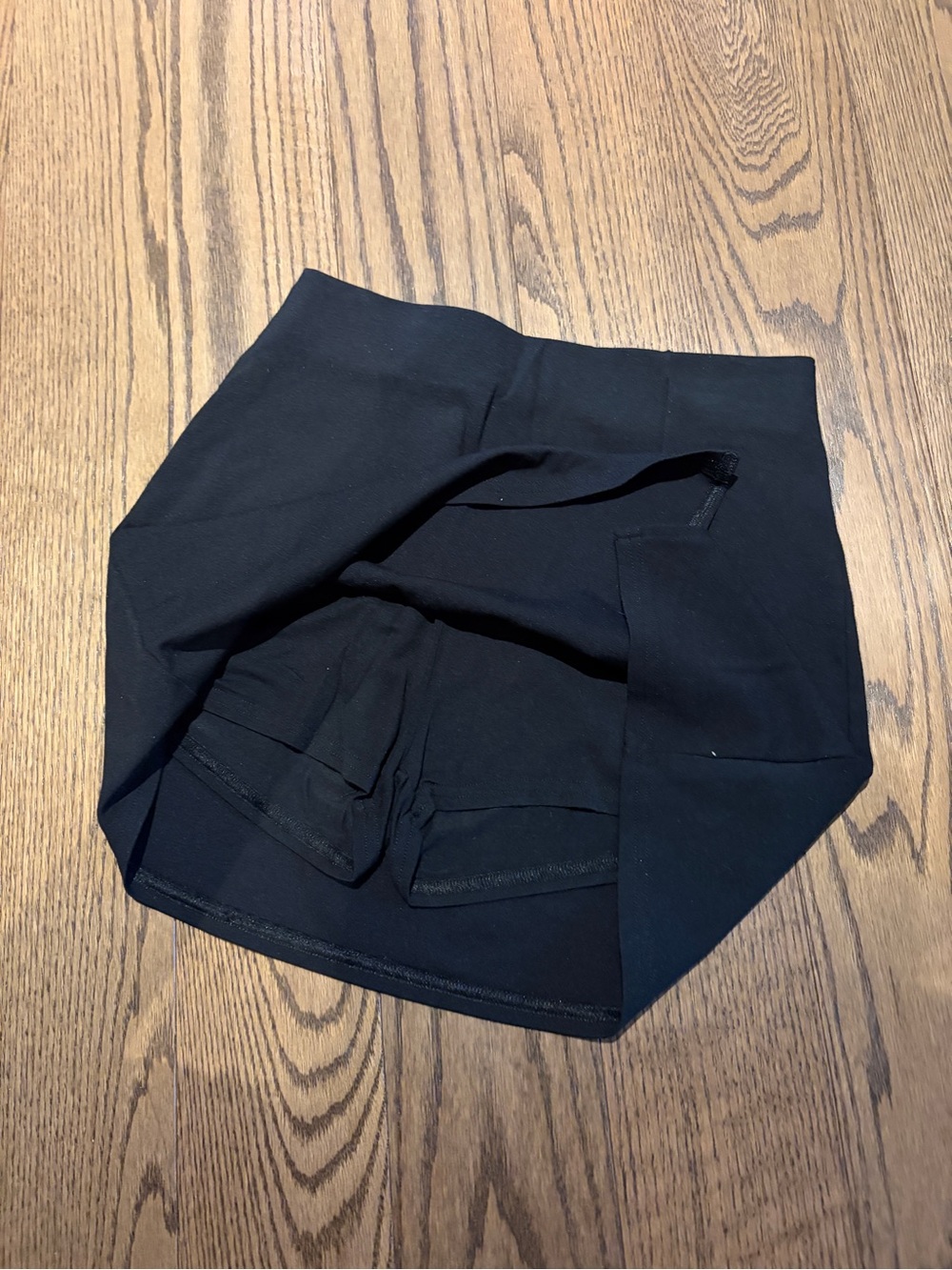 American Eagle Outfitters Black Mini A-Line Skirt / Skort - Picture 3 of 4